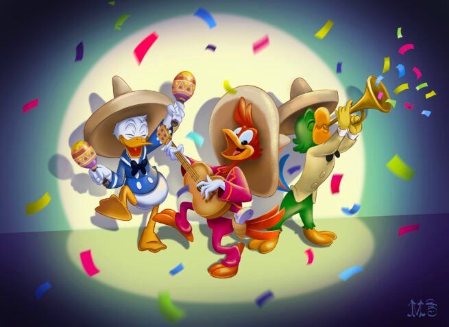 Three Caballeros